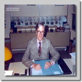 Alan in the Brussels office